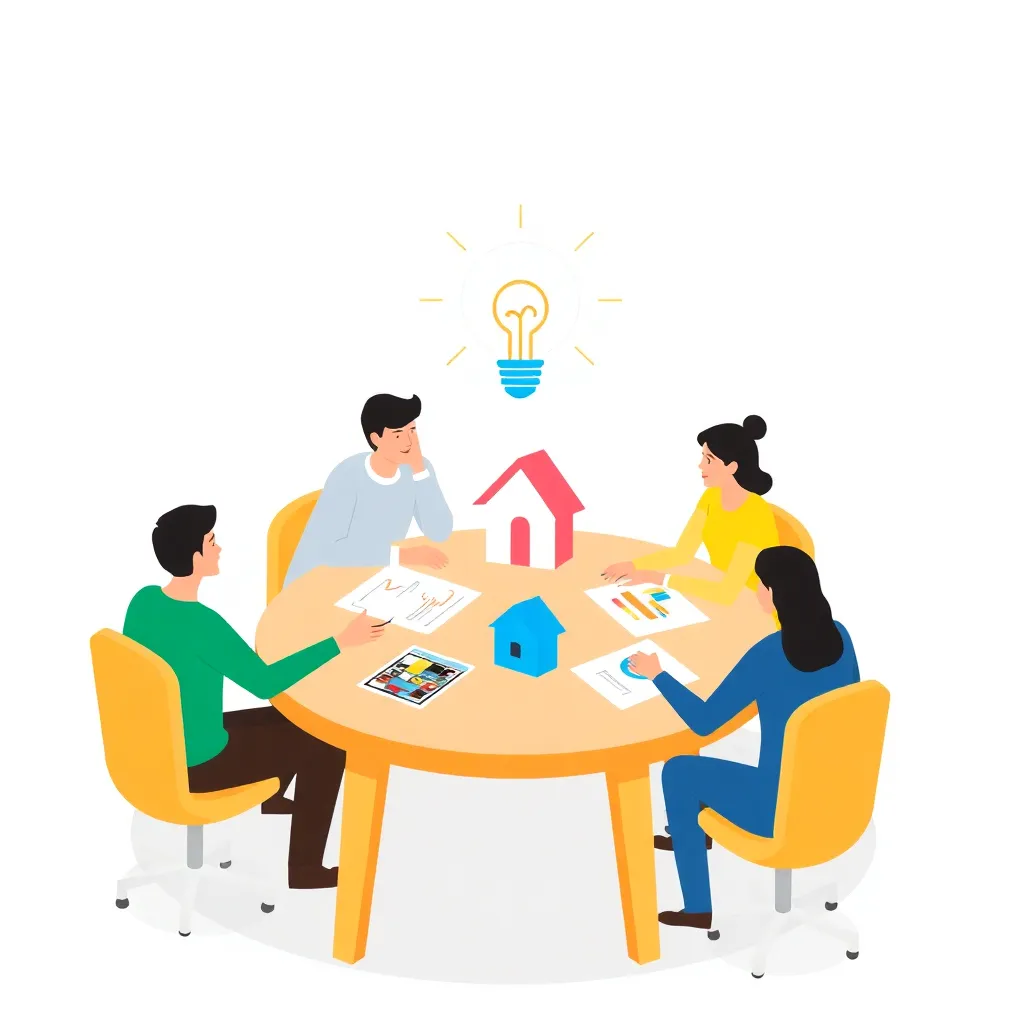 Design discussion illustration